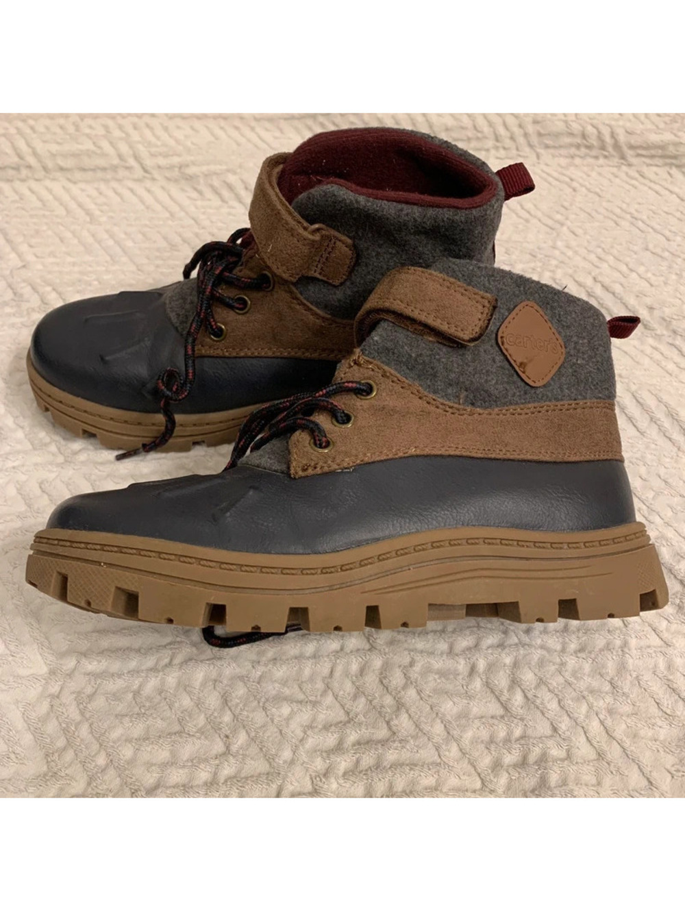 Carter’s Duck Boots - Youth Size 2 - Hiking Boots - Boy Boots